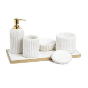 zodax Decorative Trays Marmo Marble Vanity Tray